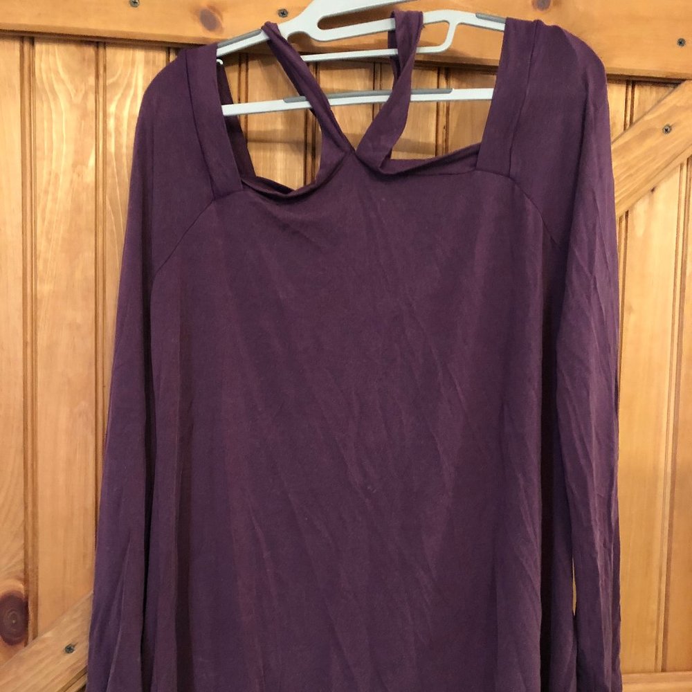 Andree by Unit Medium Top - Eggplant